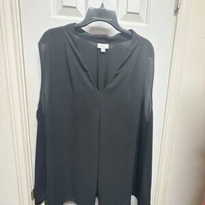 Avenue Black Plus Size 26/28W Shell Top